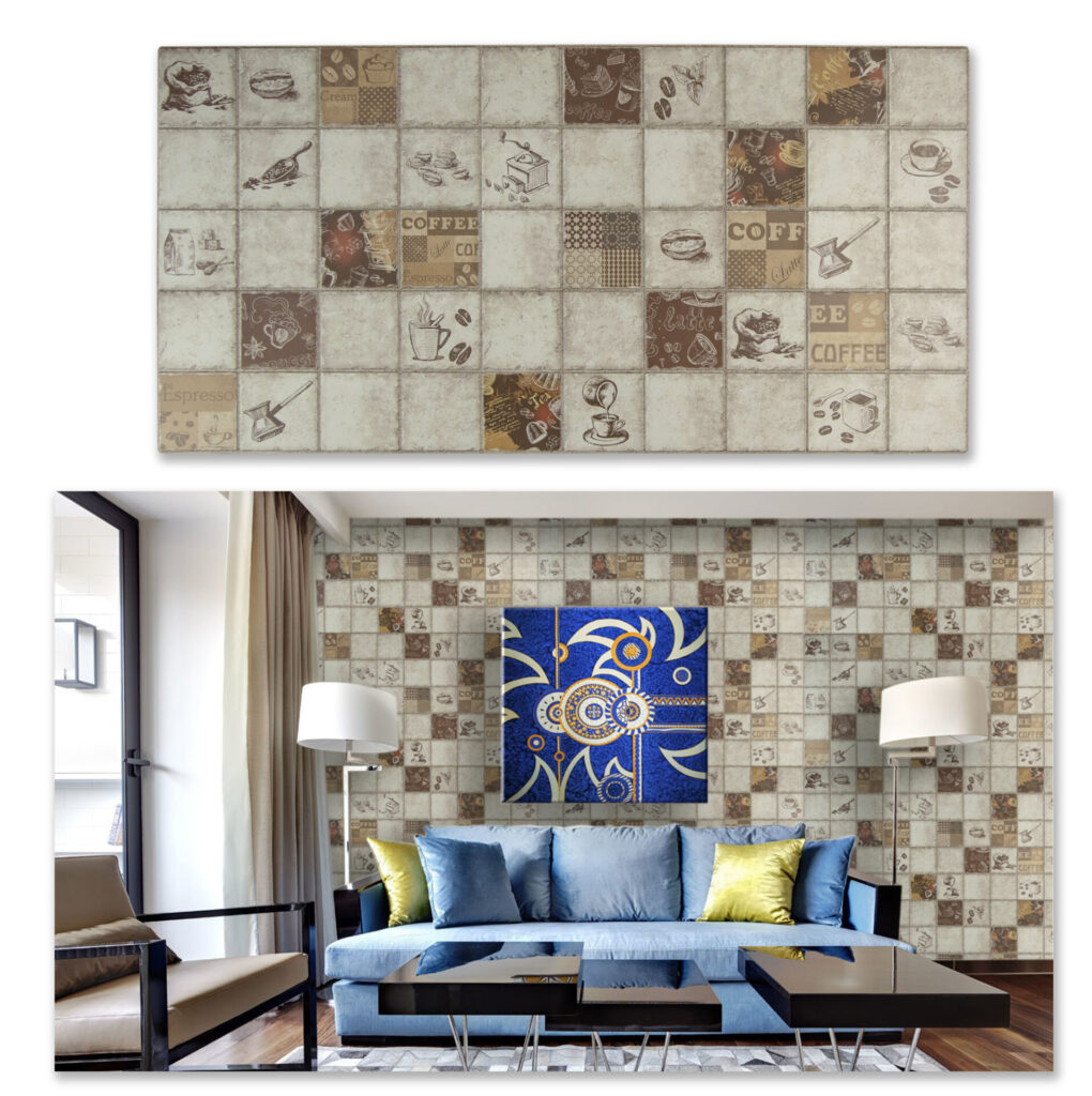 Стеновые панели 3D – Espresso Tile