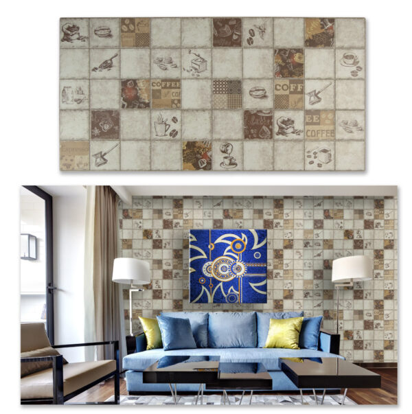 Стеновые панели 3D – Espresso Tile