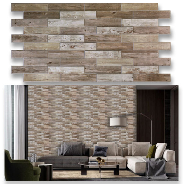 Стеновые панели 3D - Wood Oak Dutch