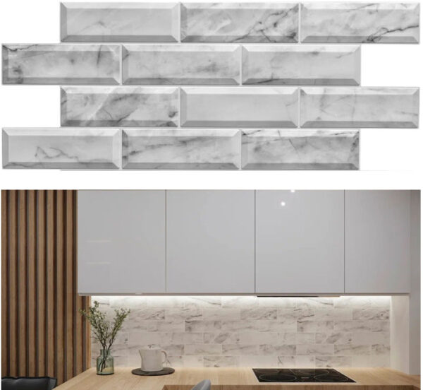 Стеновые 3D панели — Brick Marble