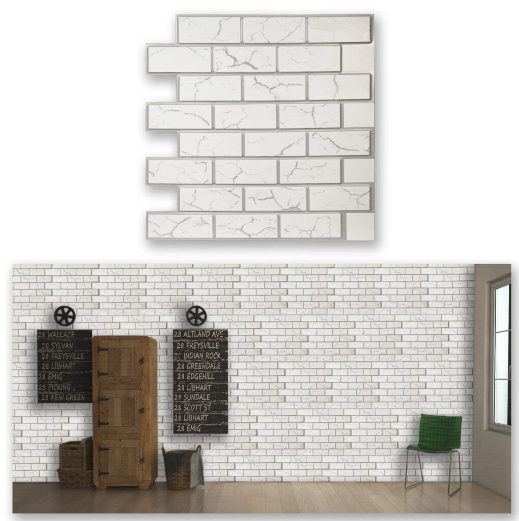 Стеновые 3D панели — Mattone City