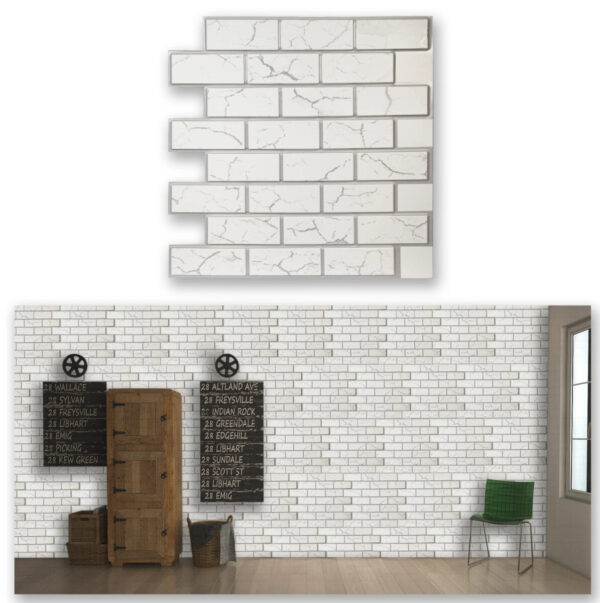 Стеновые 3D панели — Mattone City
